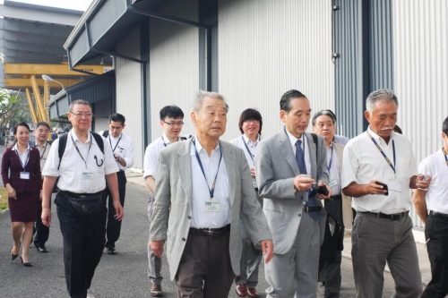 Đoàn doanh nhân Nhật Bản thăm văn phòng và nhà máy sản xuất thép của công ty PEB Steel