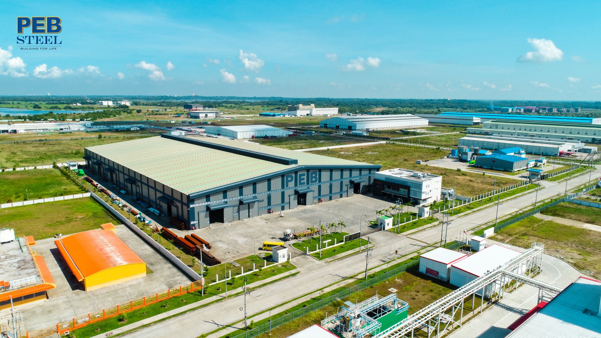 Pebsteel hiện có 7 nhà máy lớn với công suất 100,000MT / năm và sản lượng dự trữ lên đến 15,000MT