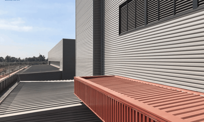 Nét thẩm mỹ của nhà tiền chế khi sử dụng tôn PebWall®