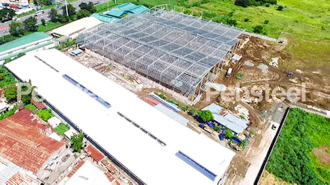 Xây Nhà Kho Và Văn Phòng (Philippines) 2016 - Steel Structured Warehouse and Office Project (Philippines) 2016