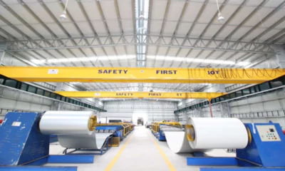 A crane system in Steel Structure - Cầu trục trong kết cấu thép