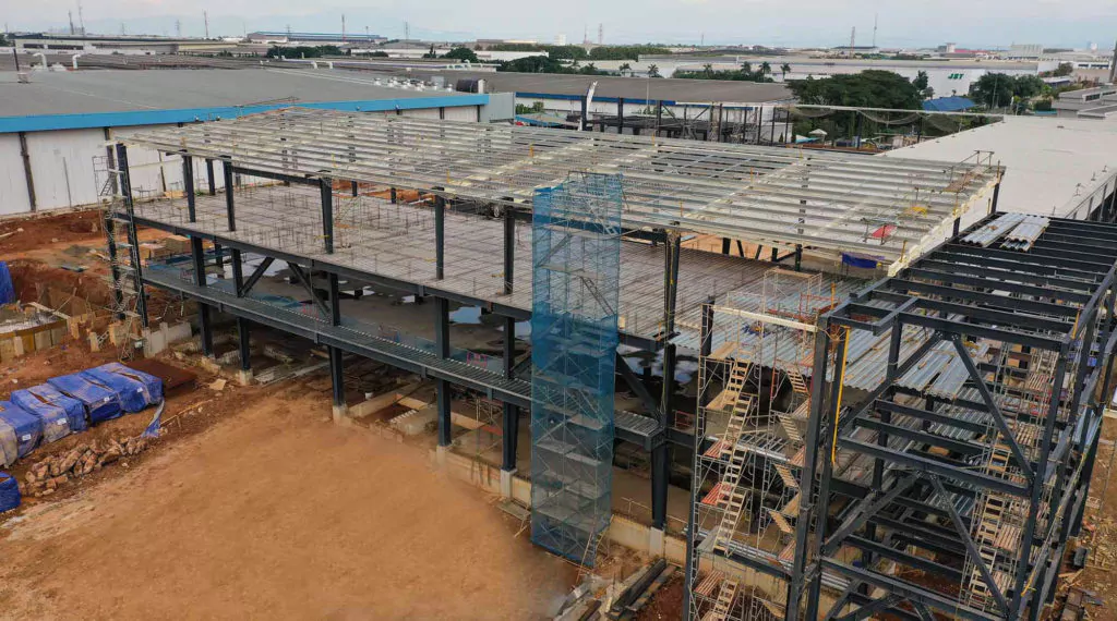 Xây dựng Kho Lạnh Indonesia 2018 - Steel Structured Indonesia Cold Storage Project 2018