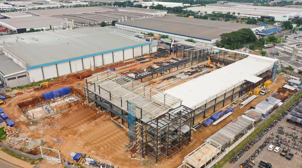 Xây dựng Kho Lạnh Indonesia 2018 - Steel Structured Indonesia Cold Storage Project 2018