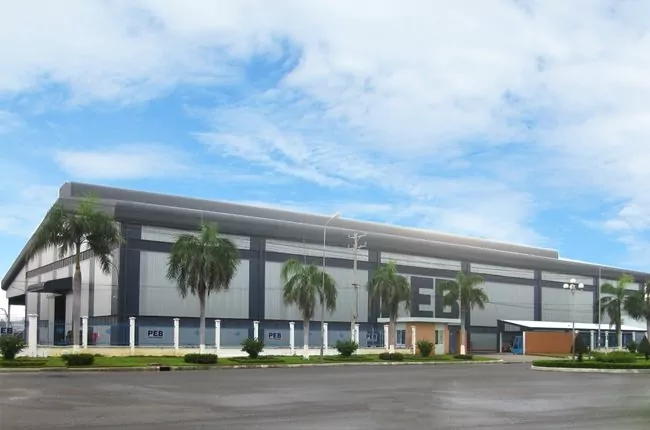 PEB Steel has a significant growth in the pre-engineered steel buildings in Vietnam.