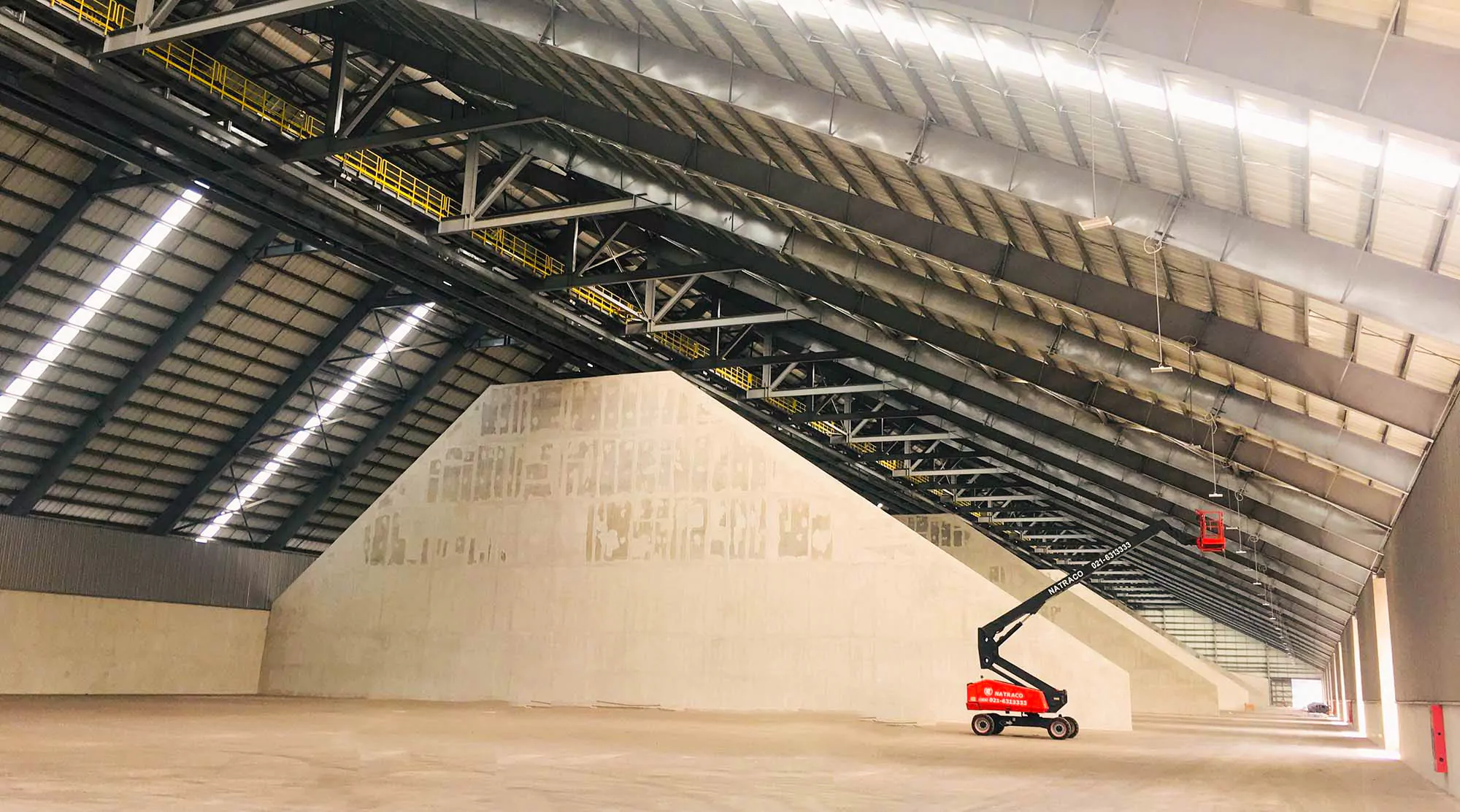 Xây Nhà Kho Chứa Sản Phẩm Nông Sản (Indonesia) - Steel Structured Agricultural Product Warehouse (Indonesia)