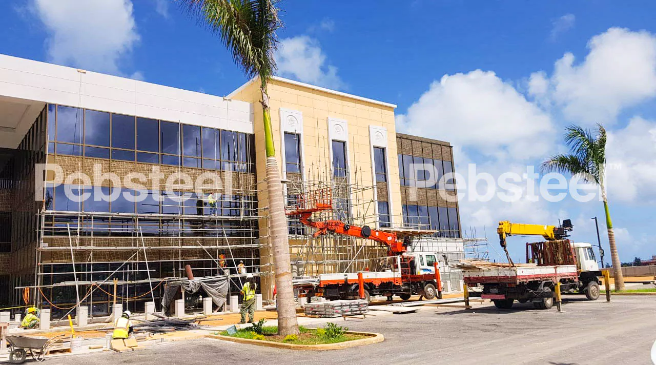 Xây Dựng Nhà Tiền Chế Tòa Án (Saipan) 2018 - Pre Engineered Court Building Project (Saipan) 2018