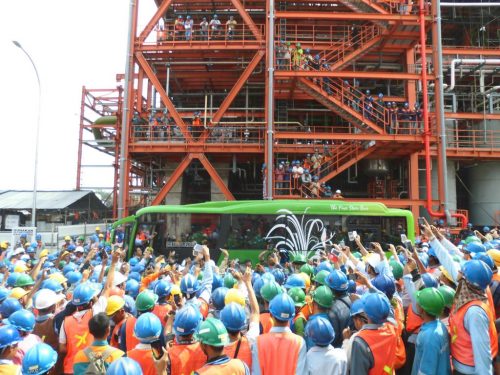Công trình Big Leap do PEB Steel Indonesia thi công