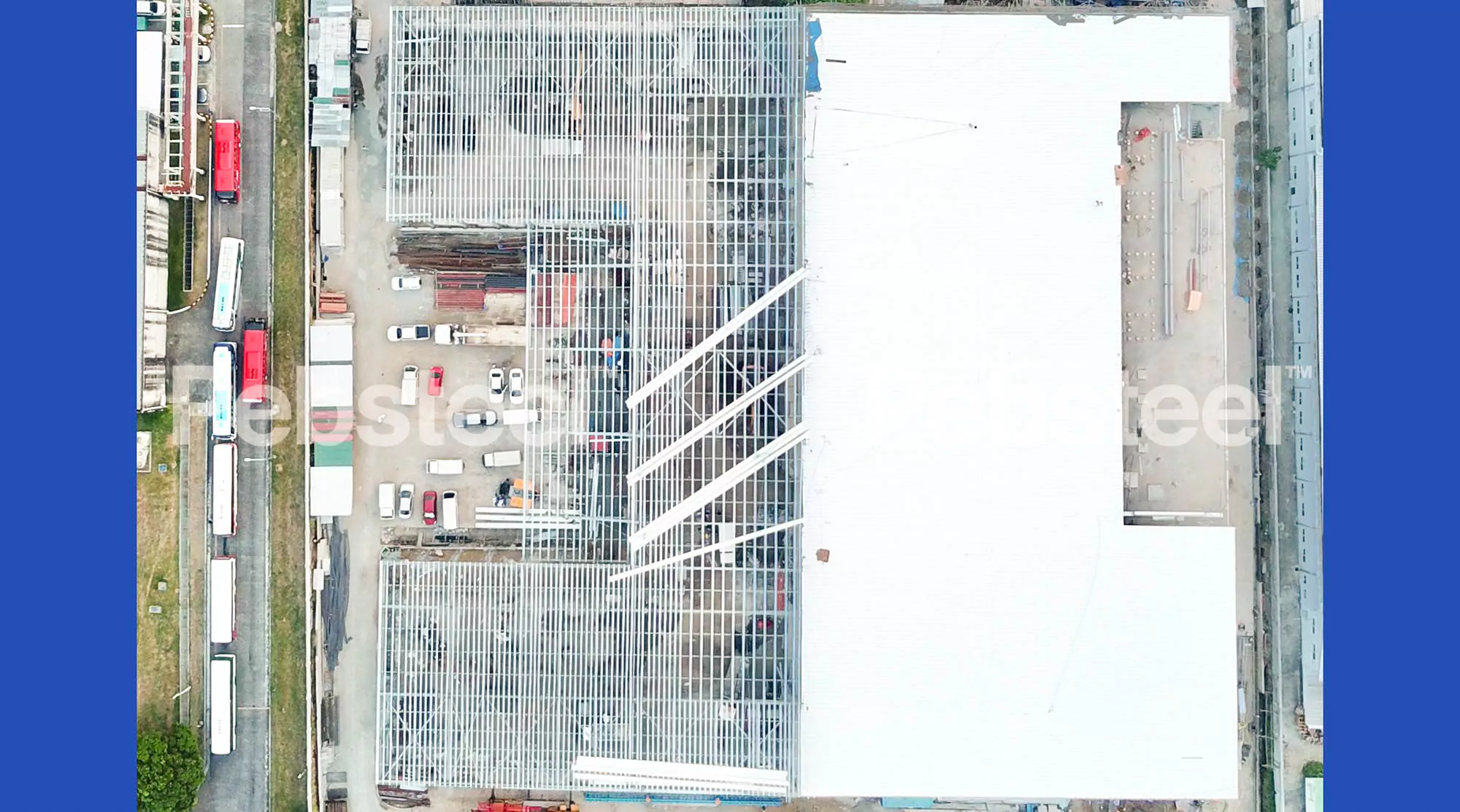 Xây Nhà Kho Chứa Hàng (Philippines) 2020 - Steel Structured Warehouse Project (Philippines) 2020