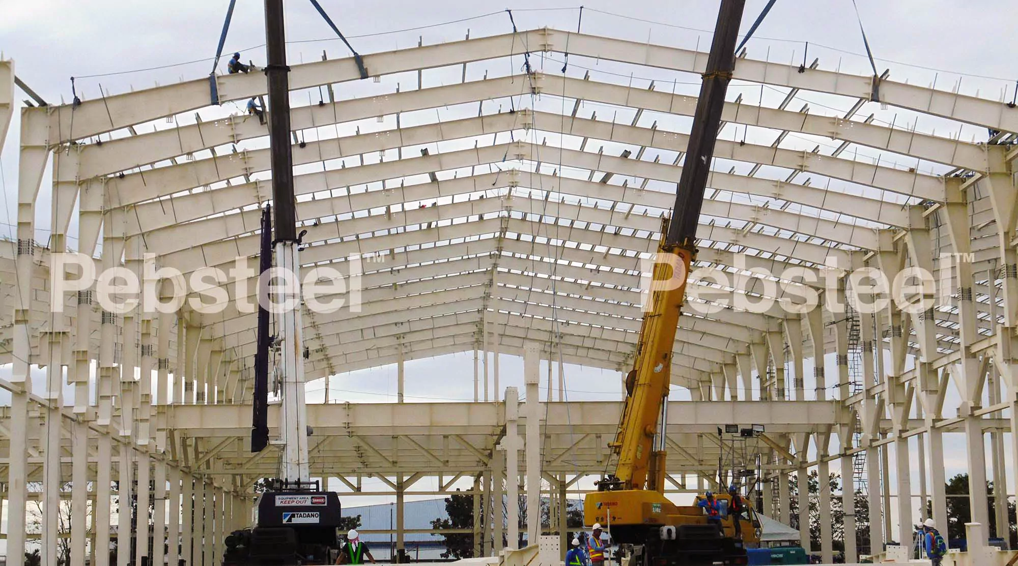 Xây dựng nhà xưởng chế tạo sữa tại Philippines - Steel Structured Dairy Factory in Philippines 2016