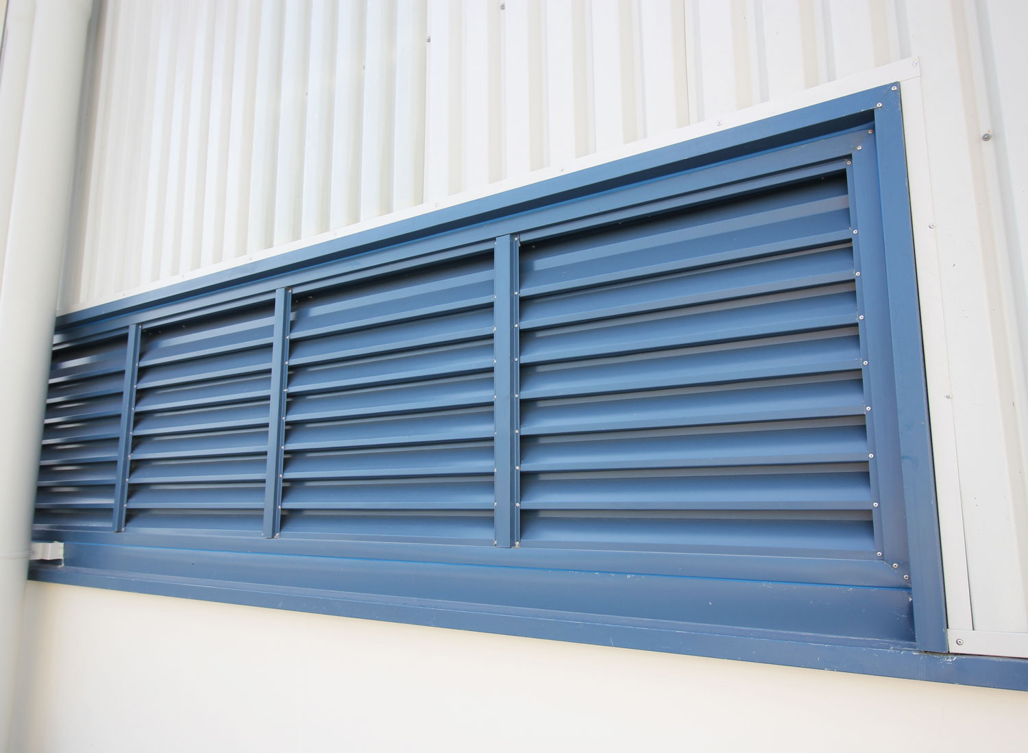Industrial Exhaust Louvers