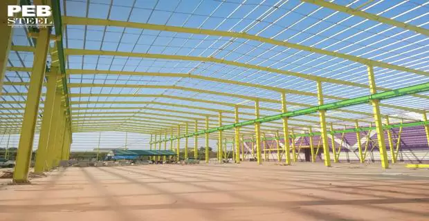 MultiSpan in Steel Structure - Kèo có cột giữa trong kết cấu thép