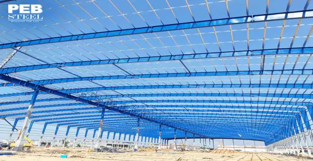 MultiSpan in Steel Structure - Kèo có cột giữa trong kết cấu thép