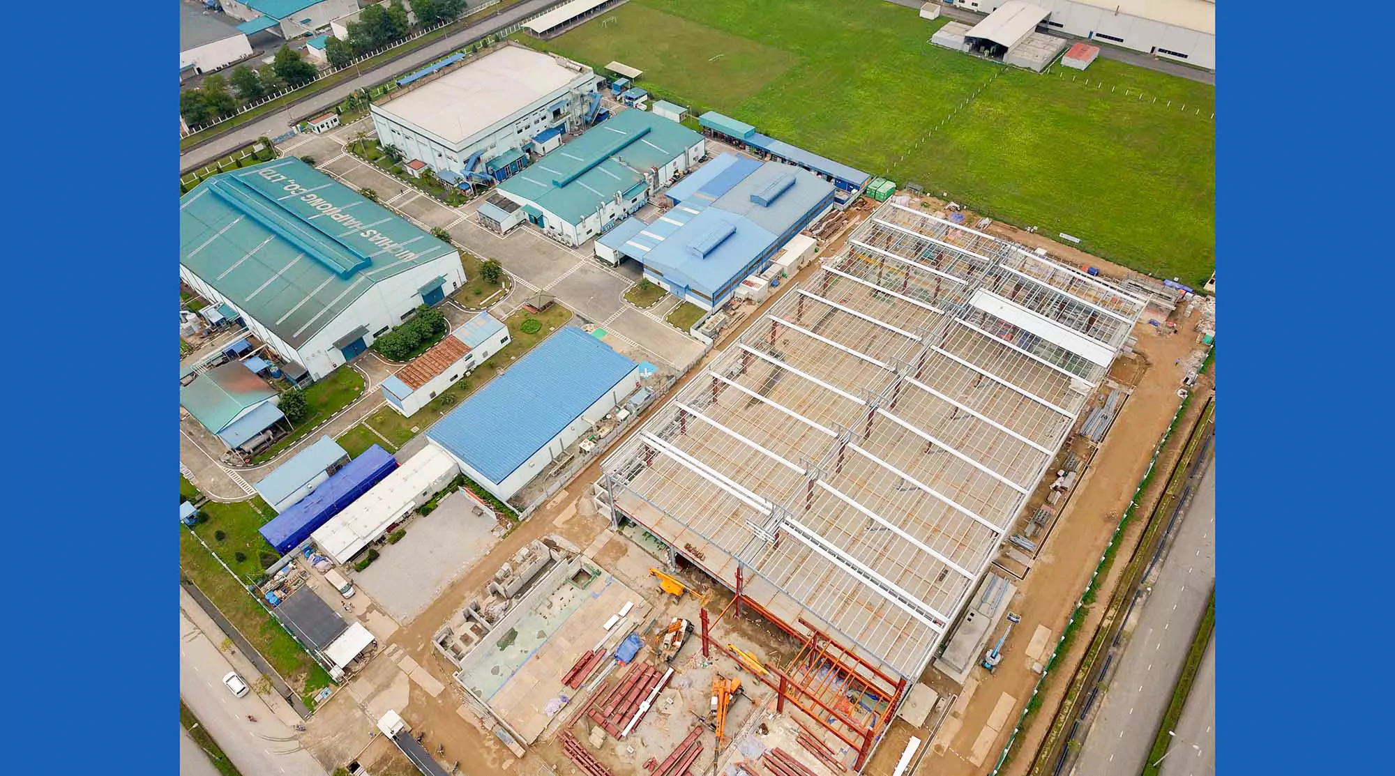 Nhà Máy Sản Xuất Vật Liệu Xây Dựng (Việt Nam) - Construction Materials Factory (Vietnam)