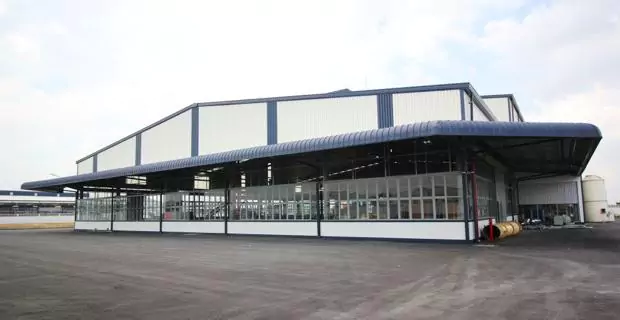 Màu PEB Blue trong nhà thép - PEB Blue in Pre Engineered Steel Building