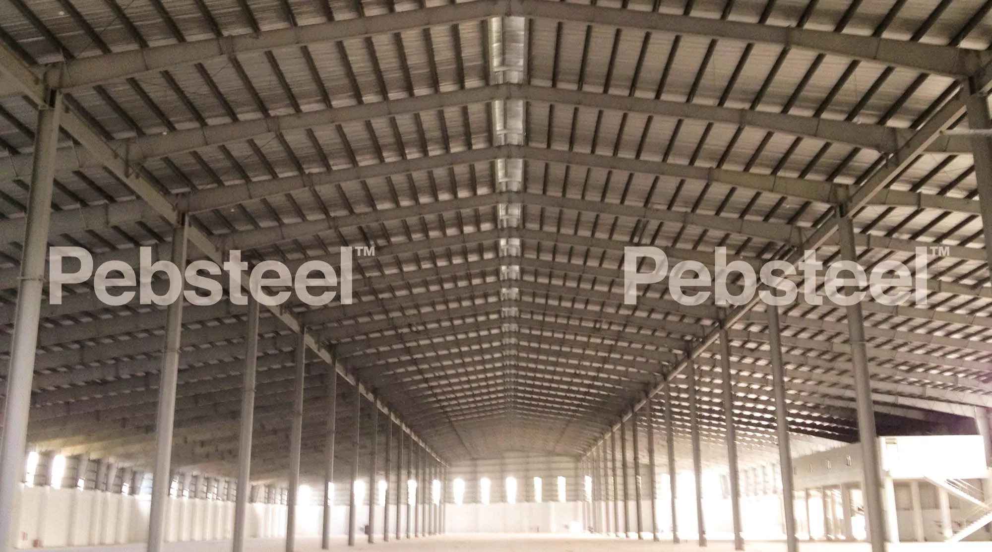 Xây Nhà Kho Panorama - Steel Structured Warehouse