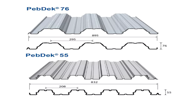 PebDek product in pre engineered building - Sản phẩm PebDek trong xây dựng nhà thép tiền chế