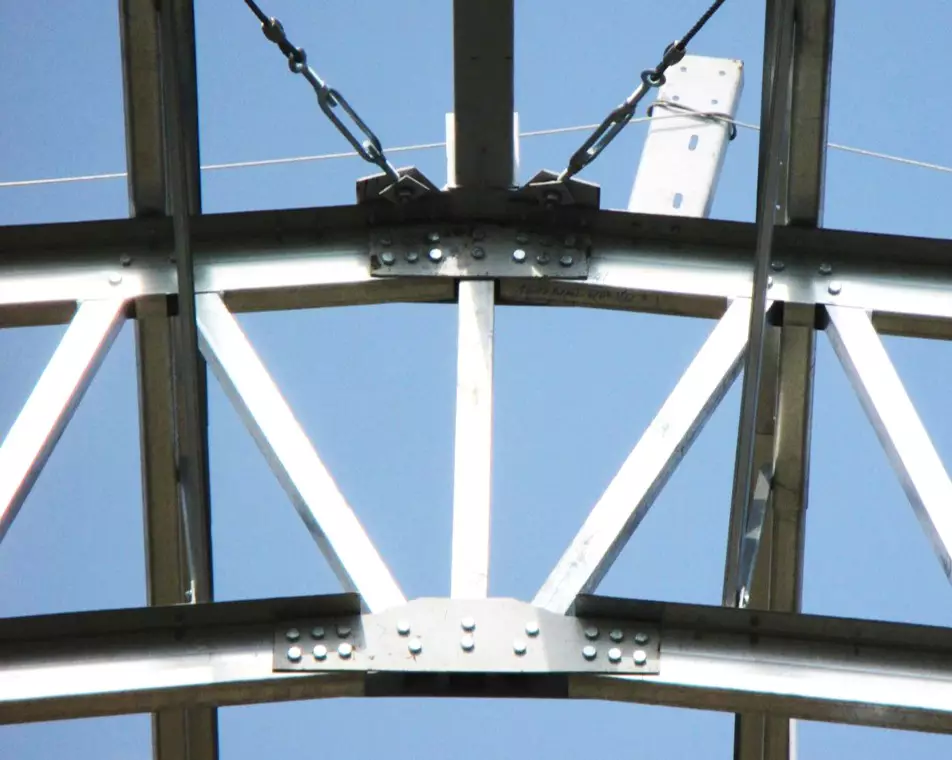 PebHybrid Ridge Connection in Steel Structure - Kèo PebHybrid trong nhà thép tiền chế