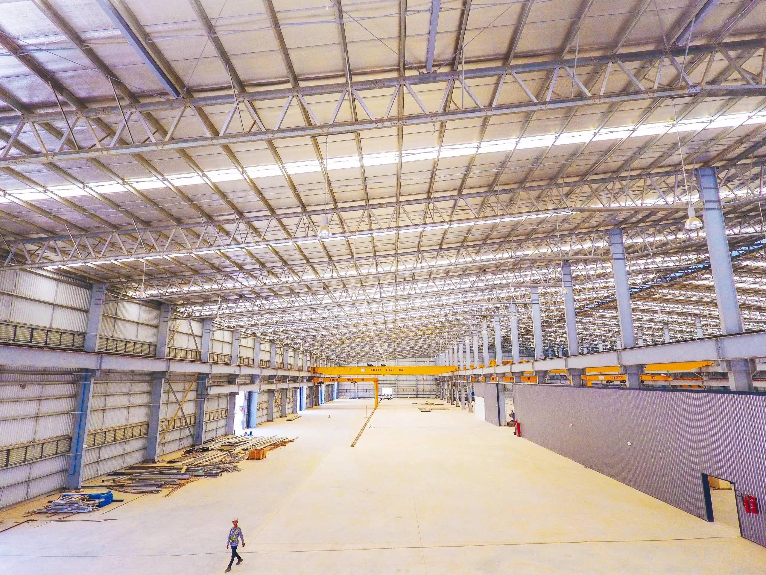 PebHybrid Ridge Connection in Steel Structure - Kèo PebHybrid trong nhà thép tiền chế