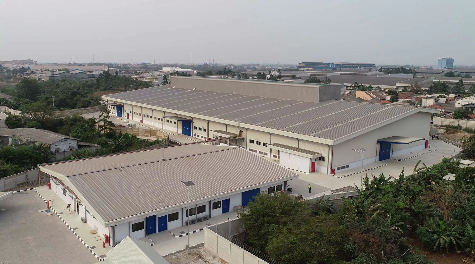 Xây Nhà Kho Indonesia 2018 - Steel Structured Warehouse Project Indonesia 2018