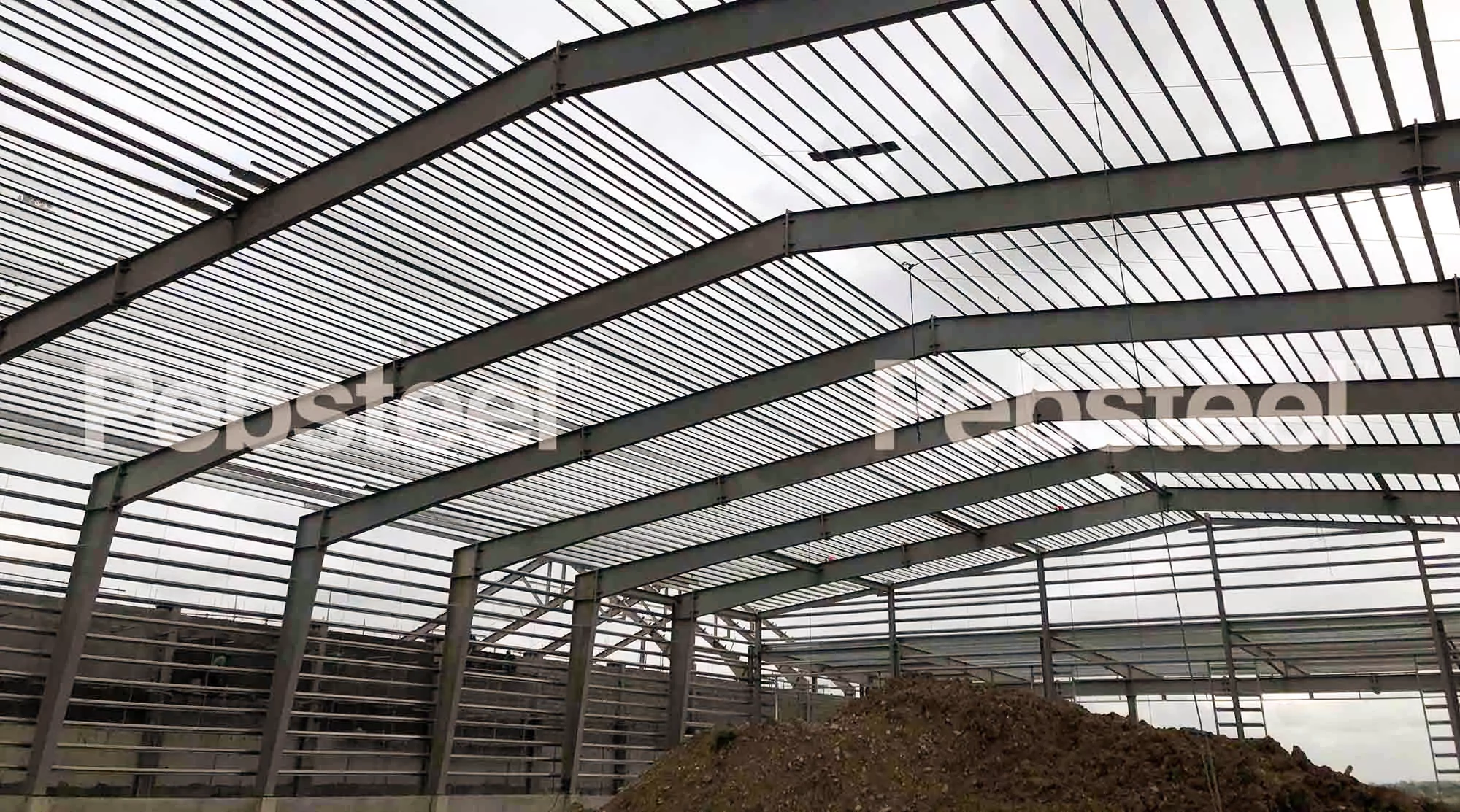 Xây Nhà Kho Thức Ăn Chăn Nuôi (Philippines) 2018 - Steel Structured Warehouse for Animal Food Production (Philippines) 2018