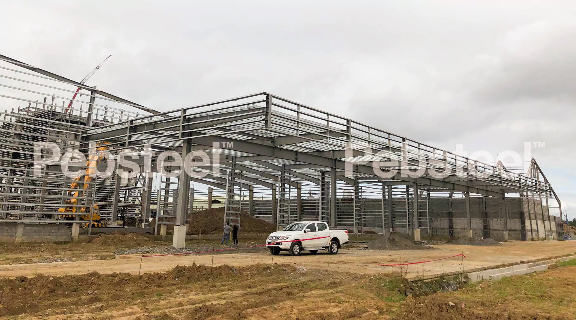 Xây Nhà Kho Thức Ăn Chăn Nuôi (Philippines) 2018 - Steel Structured Warehouse for Animal Food Production (Philippines) 2018