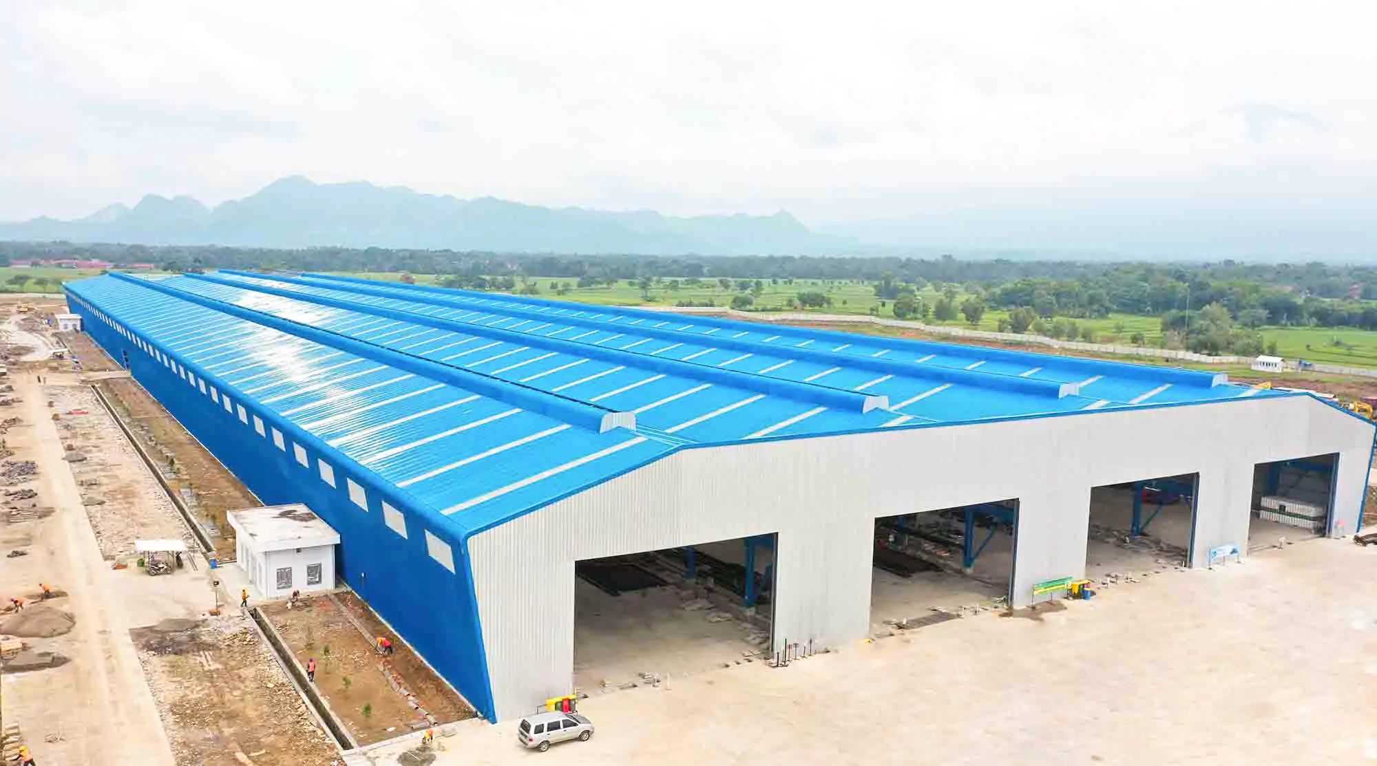 Xây Dựng Nhà Xưởng Sản Xuất Thép (Indonesia) 2019 - Steel Manufacturing Factory Project (Indonesia) 2019