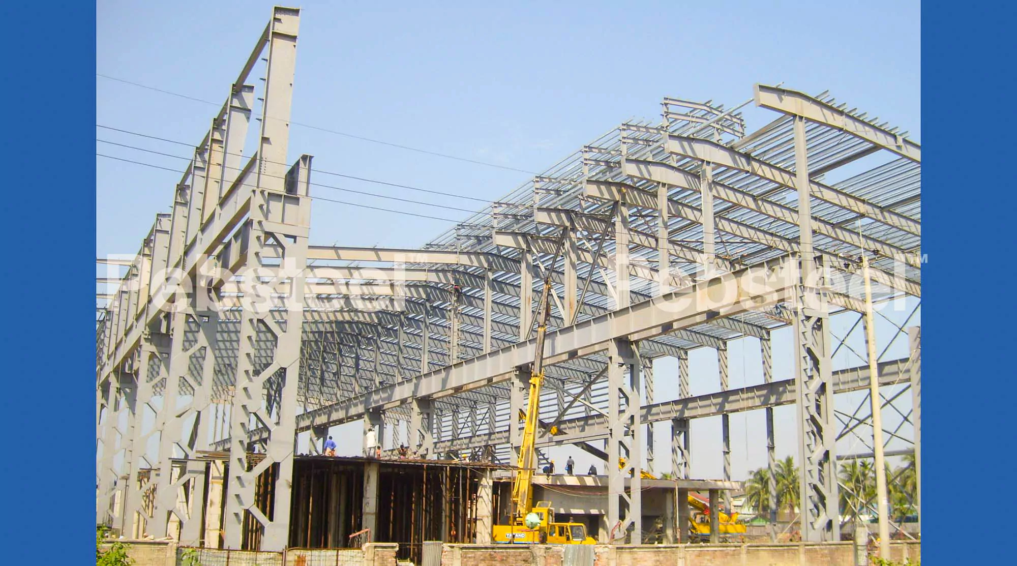 Xây Dựng Nhà Xưởng Luyện Thép (Bangladesh) - Pre Engineered Steel Mill (Bangladesh)