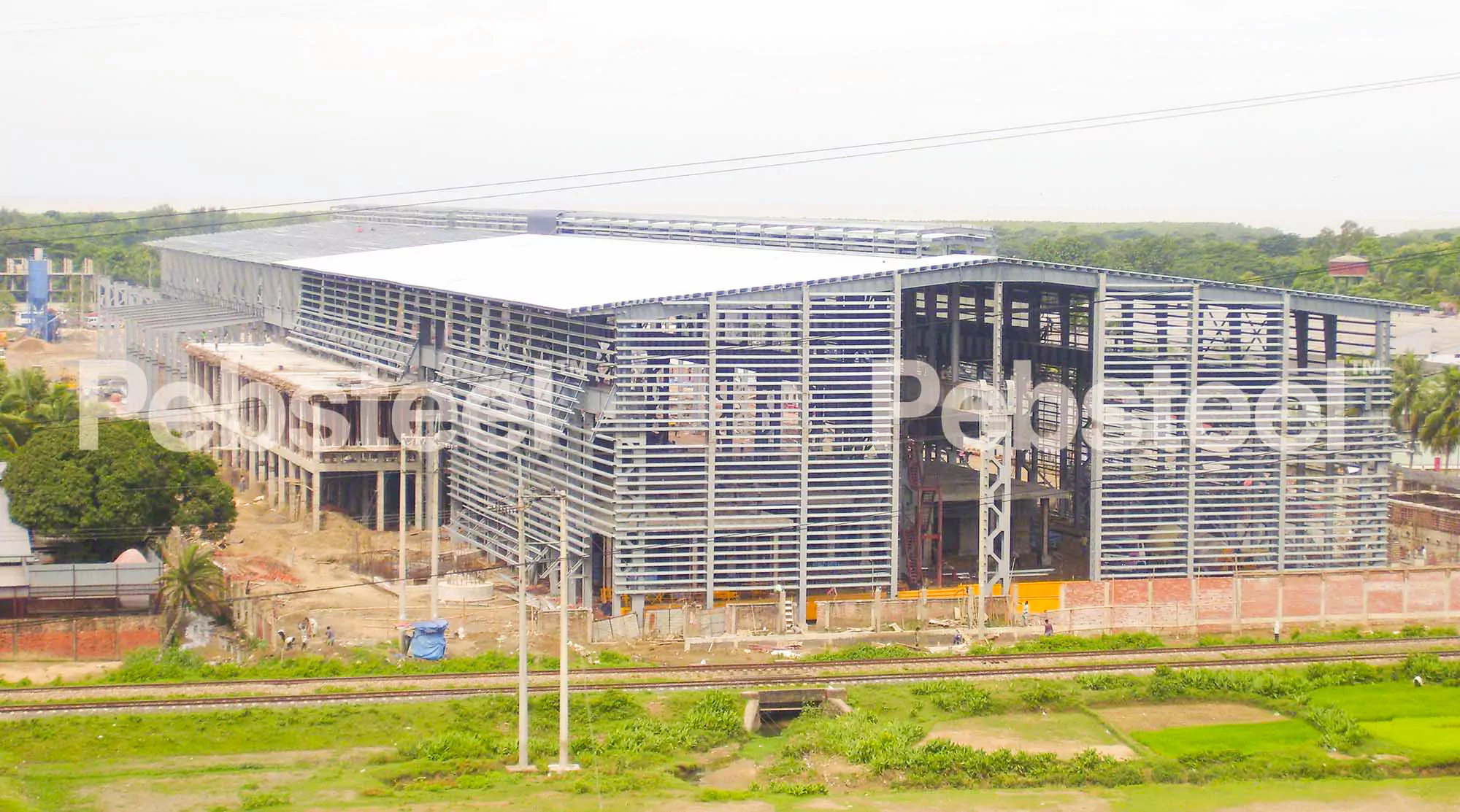 Xây Dựng Nhà Xưởng Luyện Thép (Bangladesh) - Pre Engineered Steel Mill (Bangladesh)
