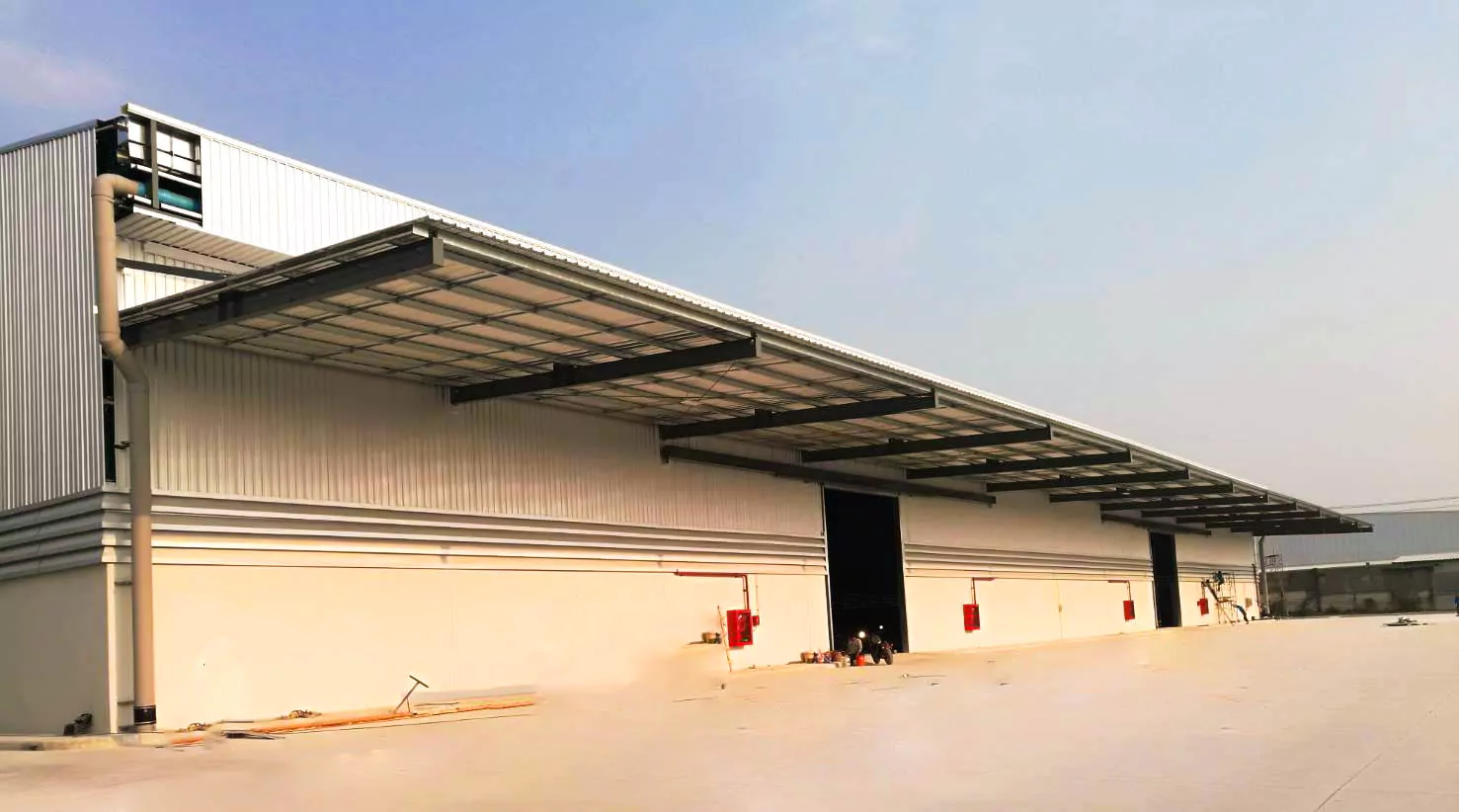 Xây Nhà Kho Thép ở Thái Lan - Steel Structured Warehouse Project in Thailand