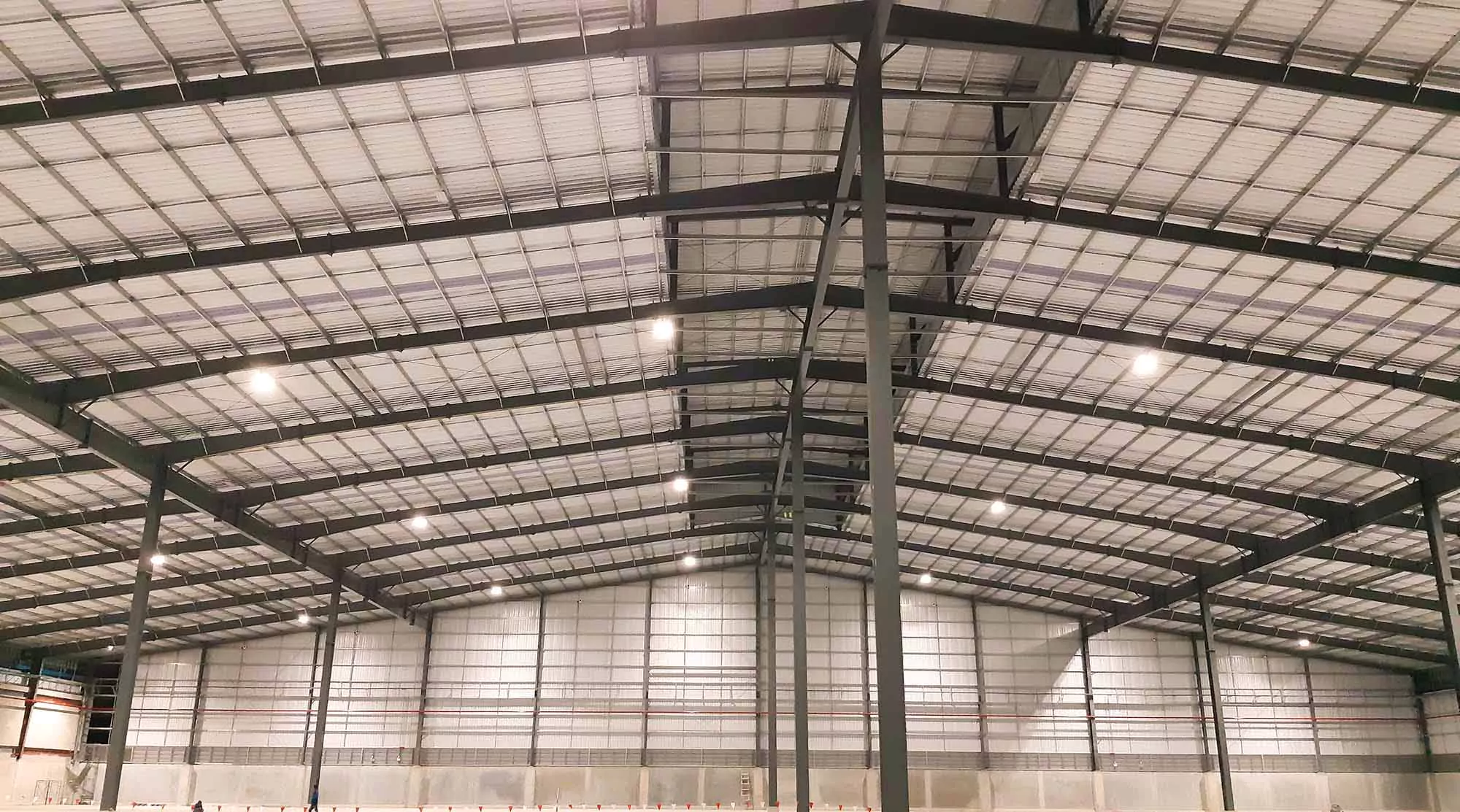 Xây Nhà Kho Thép ở Thái Lan - Steel Structured Warehouse Project in Thailand