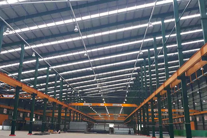 Xây dựng nhà xưởng thép ở Thái Lan - Steel Structured Factory Project in Thailand