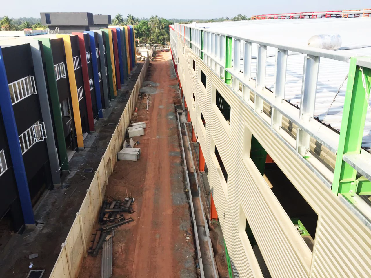 Xây dựng nhà xưởng Lắp Ráp Ô Tô - Steel Structured Factory for Automobile Assembly
