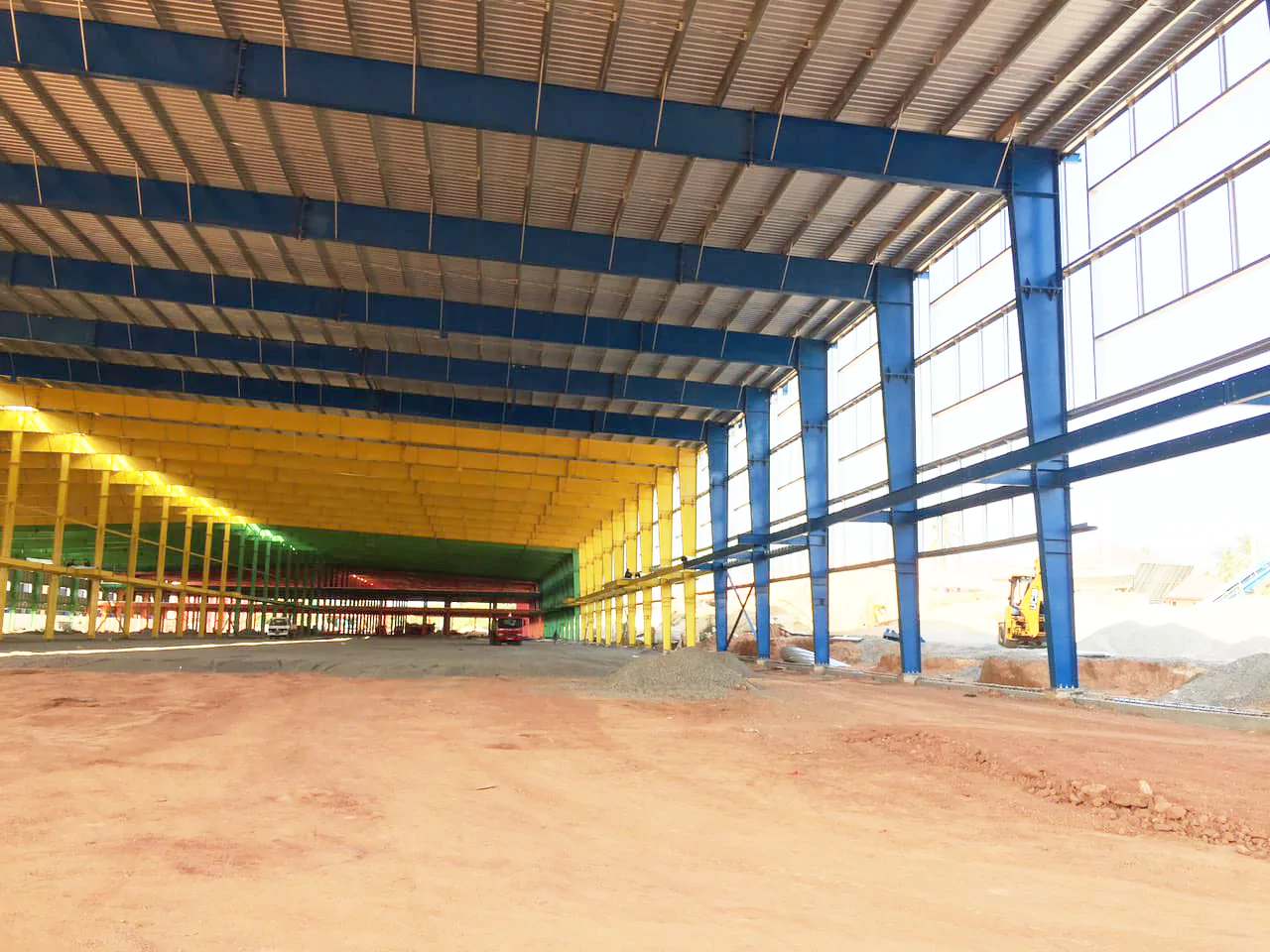 Xây dựng nhà xưởng Lắp Ráp Ô Tô - Steel Structured Factory for Automobile Assembly