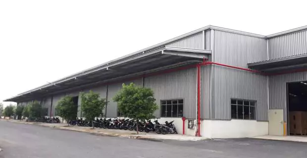 Alumin Color in Steel Building - Màu Alumin trong nhà thép tiền chế