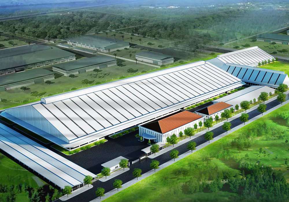 Pre Engineered Steel Building and Steel Structure Conceptual design