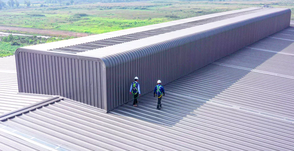 Environmental friendliness of prefabricated steel building and steel structure construction