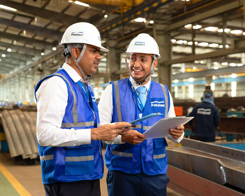 Steel Building and Steel Structure engineers of Pebsteel