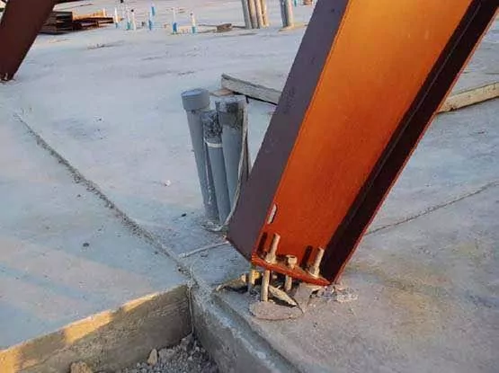 Nguy hiểm tiềm ẩn do các lỗi trong quá trình thi công nhà lắp ghép khung thép