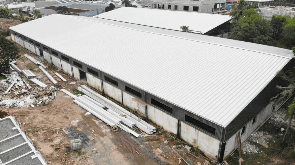 Xây dựng nhà xưởng May Mặc Sri Lanka 2017 - Steel Structured Sri Lanka Garment Factory Project 2017