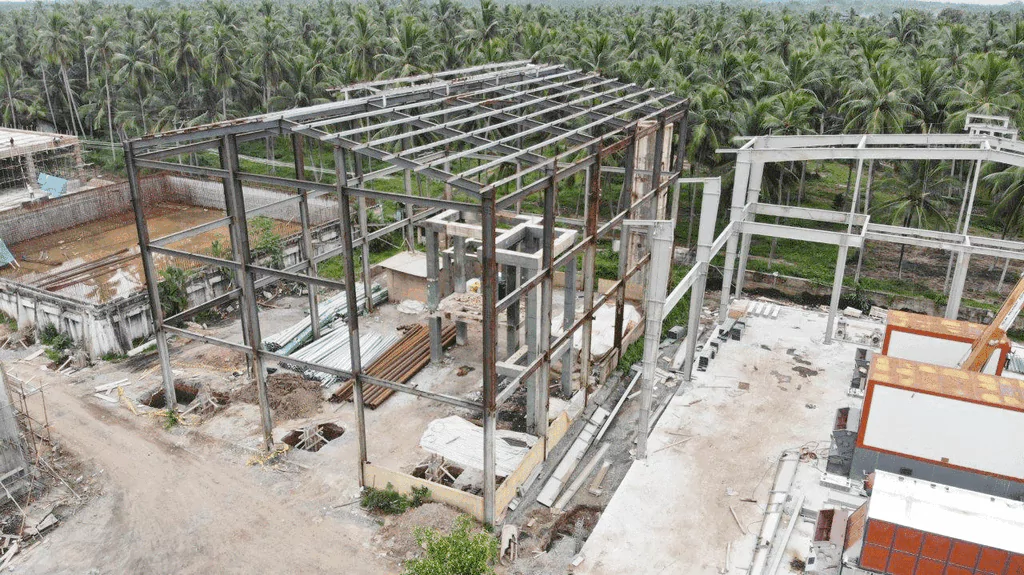 Xây dựng nhà xưởng May Mặc Sri Lanka 2017 - Steel Structured Sri Lanka Garment Factory Project 2017