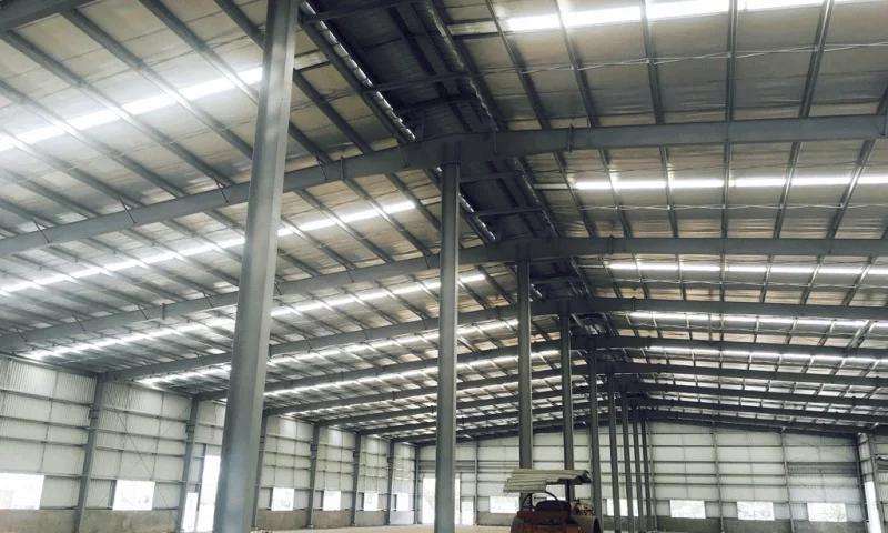 Mẫu nhà xưởng xây sẵn cho thuê được thi công bởi Pebsteel