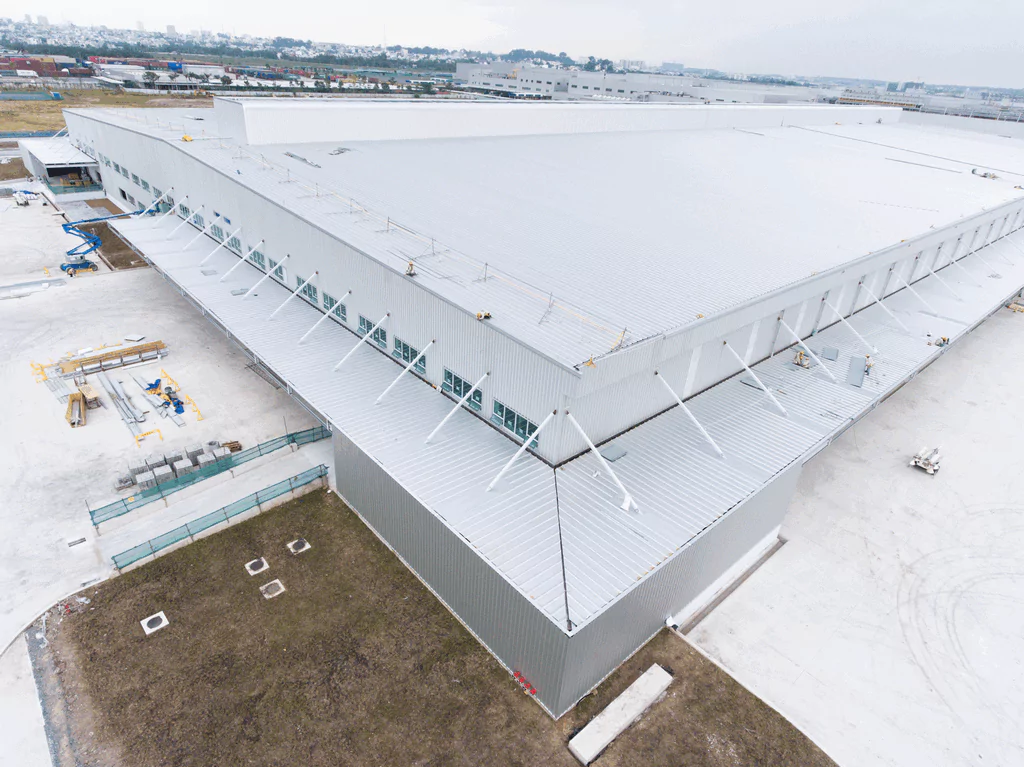 Xây dựng nhà kho Linh Kiện Điện Tử - Steel Structured Electronic Components Warehouse