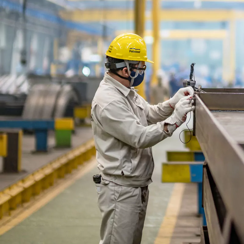 Prefabricated steel building product by Pebsteel