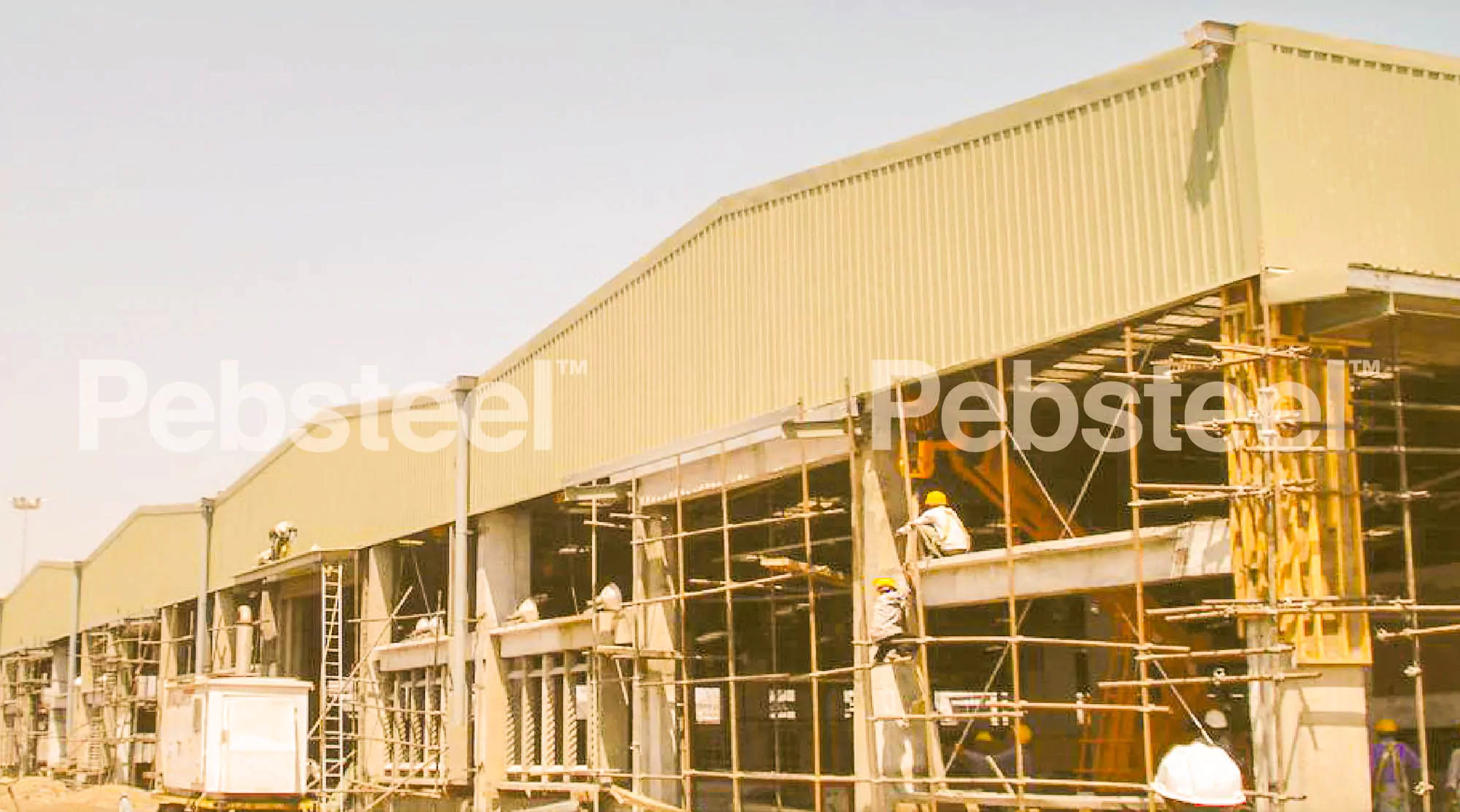 Xây Nhà Kho Vật Liệu Dầu Khí (Ấn Độ) - Steel Structured Petroleum Materials Management Center (India)