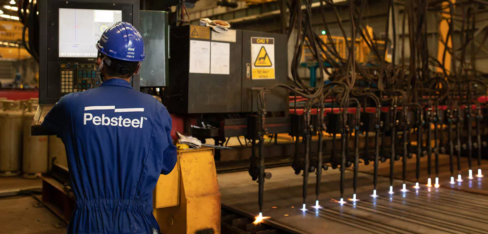 Steel Building and Steel Structure Fabrication Service by Pebsteel