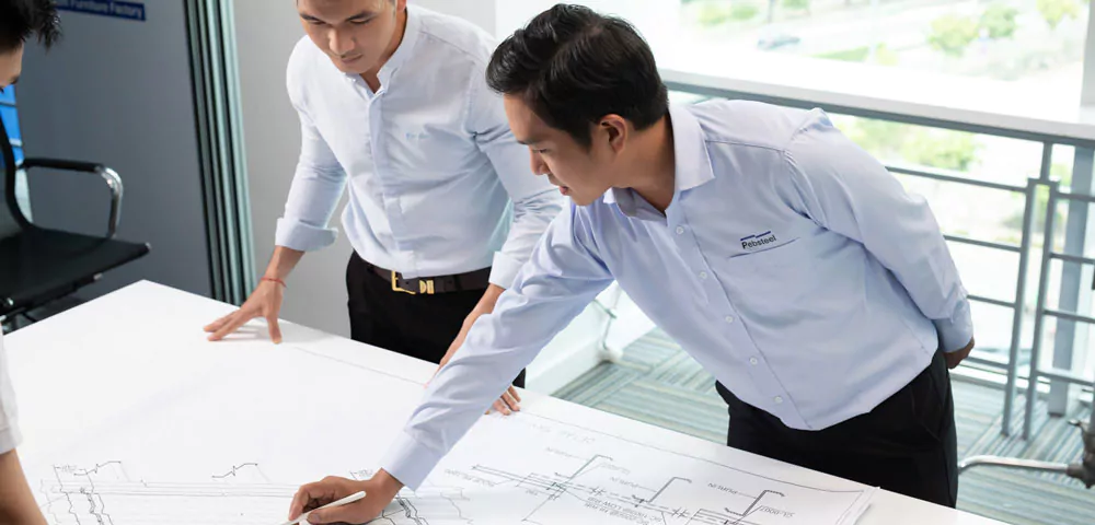 Steel Building and Steel Structure Proposal Drawings