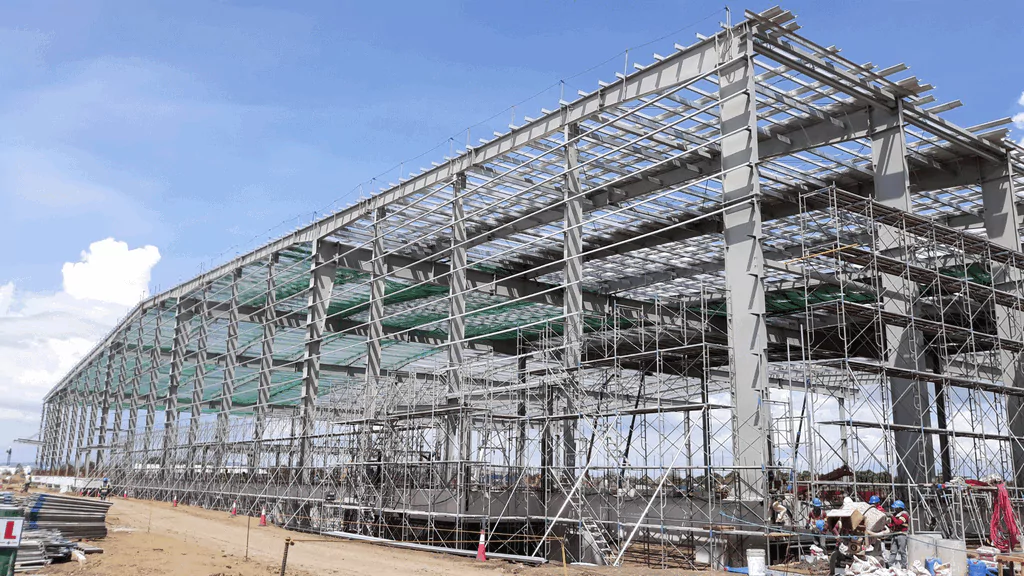 Xây Dựng Nhà Xưởng Sản Xuất Dược Phẩm - Steel Structured Pharmaceutical Manufacturing Factory Project