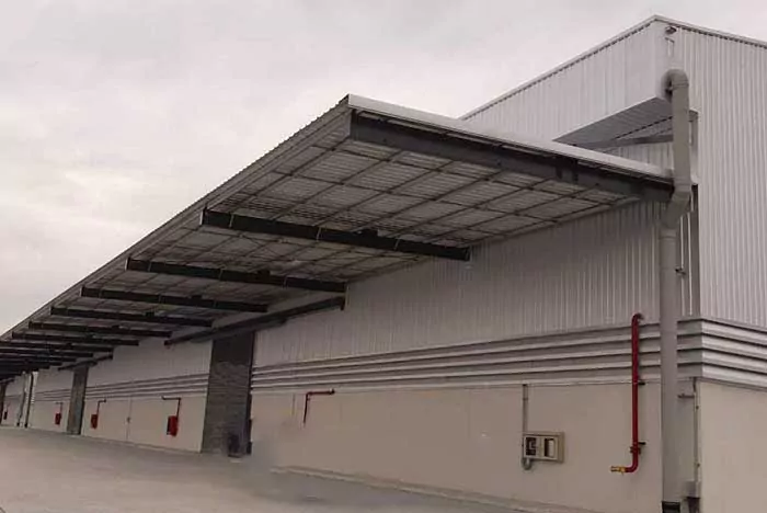 Xây nhà kho cho thuê - Steel Structured Warehouse Project