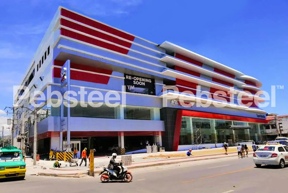 Xây Dựng Nhà Kho Trưng Bày Xe Hơi (Philippines) 2018 - Steel Structured Car Showcase Project (Philippines) 2018