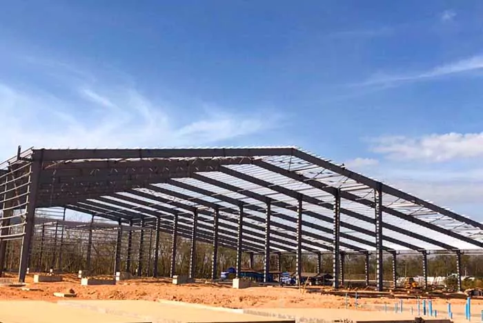 Xây dựng nhà xưởng sản xuất găng tay - Pre engineered glove factory project